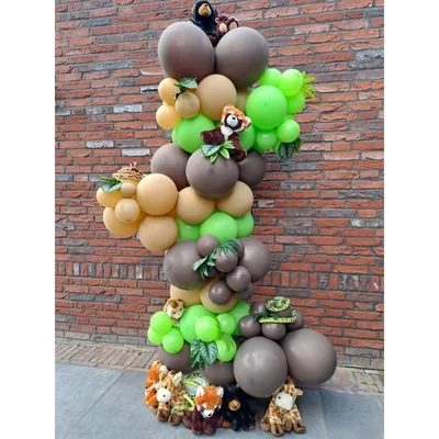 Jungle ballonnenpilaar 500 x 400
